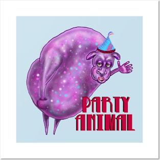 Party Animal Posters and Art